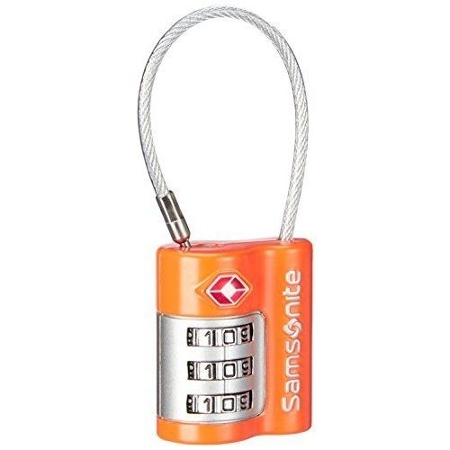 Travel Accessor V - TSA Kombinationsschloss mit Kabel in Orange Travel Accessor V - TSA Kombinationsschloss mit Kabel in Orange von Samsonite
