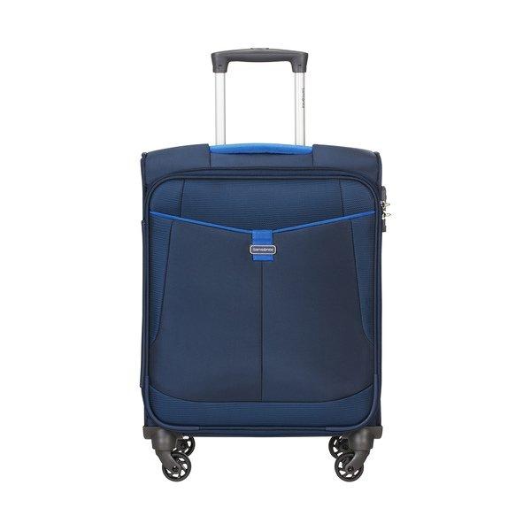 Weichschalenkoffer, Spinner Unisex Dunkelblau 55 CM von Samsonite