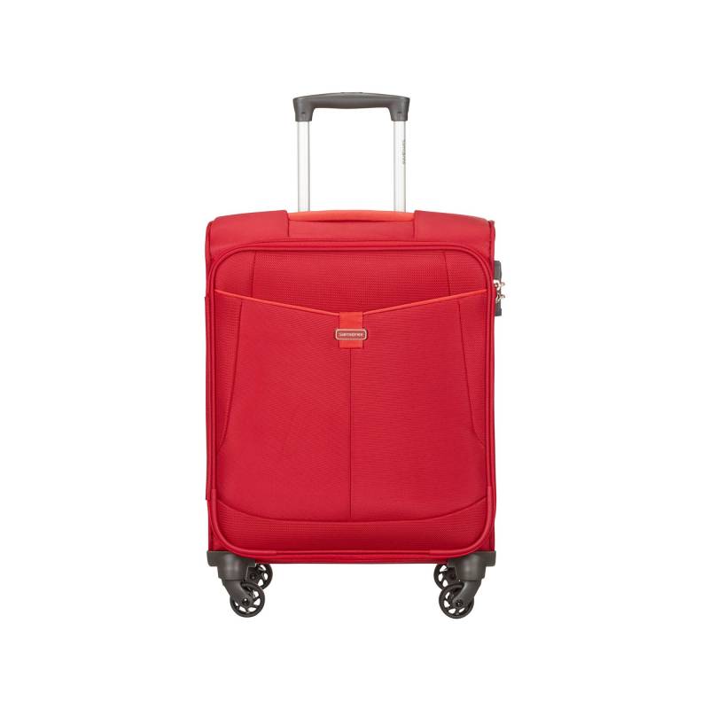 Weichschalenkoffer, Spinner Unisex Rot 55 CM von Samsonite