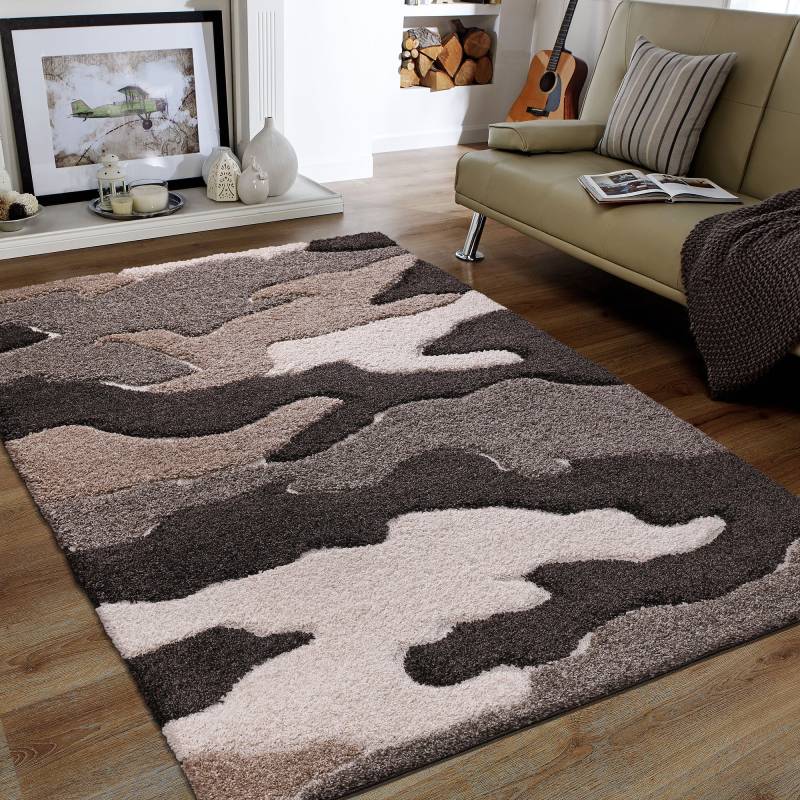 Sanat Hochflor-Teppich »Luxus 3508«, rechteckig, 30 mm Höhe, robuster Langflor, weich, Wohnzimmer, Schlafzimmer von Sanat