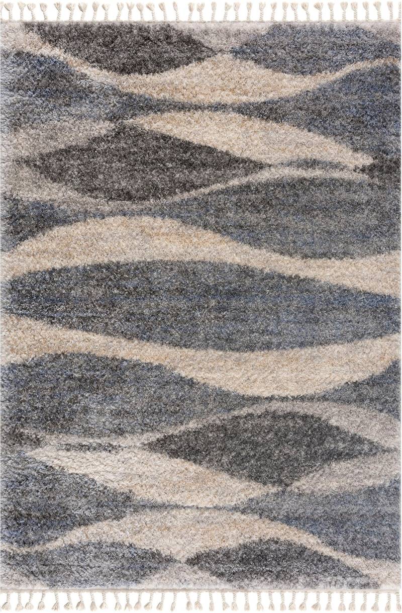 Sanat Hochflor-Teppich »Versay 1505«, rechteckig, 45 mm Höhe, Wohnzimmer, Langflor, Shaggy Teppich von Sanat