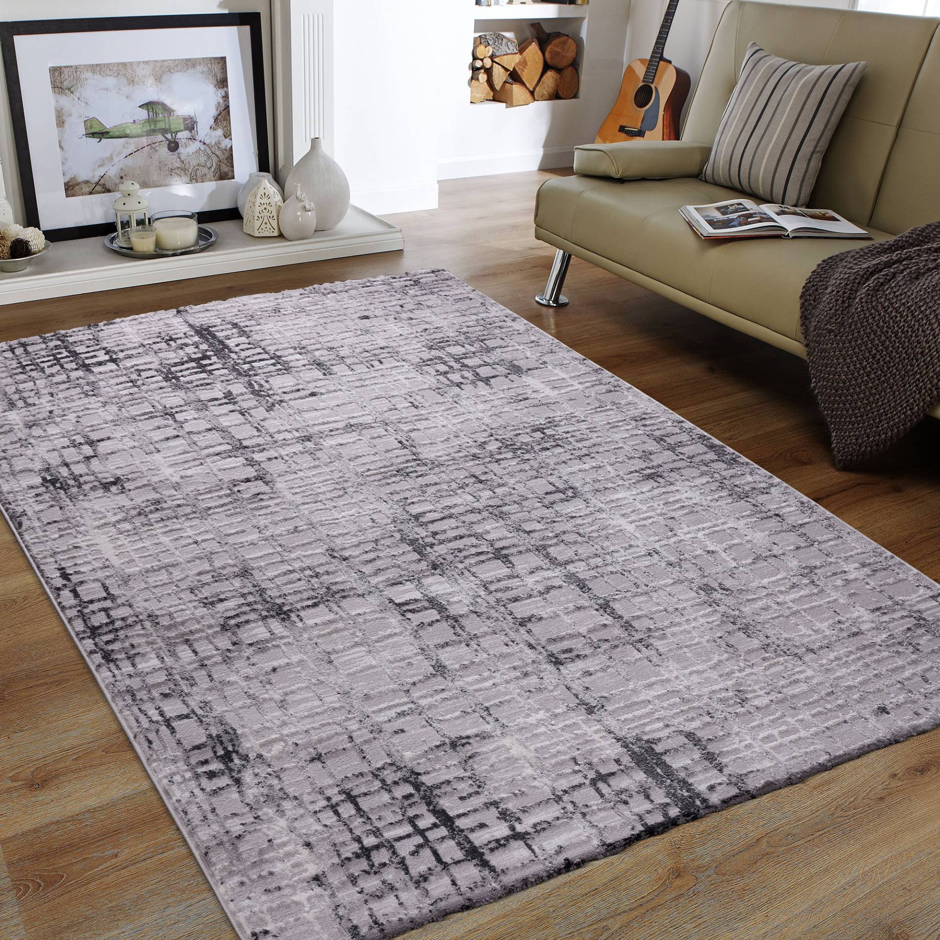 Sanat Teppich »Evra 7010«, rechteckig, 22 mm Höhe, Kurzflorteppich mit Hoch Tief Struktur Sanat Teppich »Evra 7010«, rechteckig, 22 mm Höhe, Kurzflorteppich mit Hoch Tief Struktur von Sanat