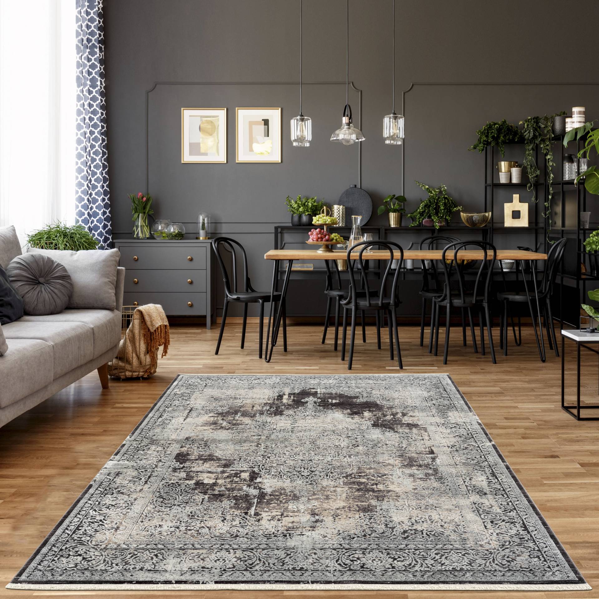 Sanat Teppich »Oasis 1868«, rechteckig, Wohnzimmer, Kurzflor, Orient Optik von Sanat