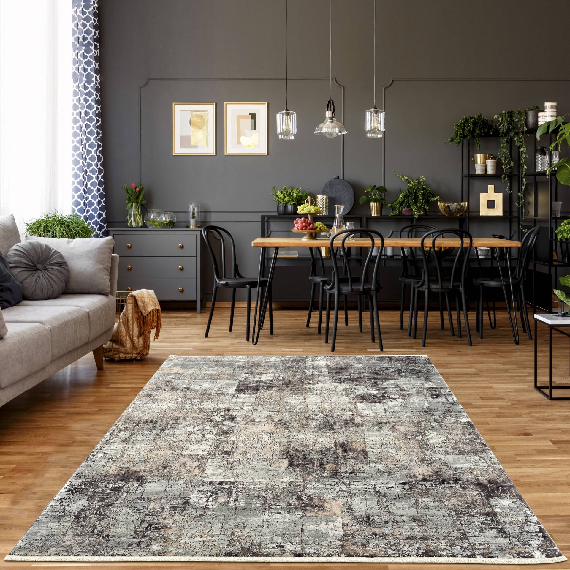 Sanat Teppich »Oasis 1871«, rechteckig, 8 mm Höhe, Wohnzimmer, Kurzflor, Orient Optik Sanat Teppich »Oasis 1871«, rechteckig, 8 mm Höhe, Wohnzimmer, Kurzflor, Orient Optik von Sanat