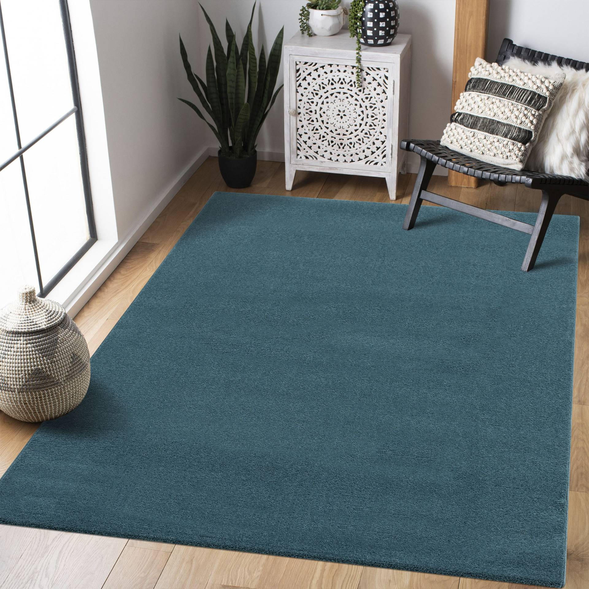 Sanat Teppich »Uni«, rechteckig, 13 mm Höhe, robuster Kurzflorteppich, grosse Farbauswahl Sanat Teppich »Uni«, rechteckig, 13 mm Höhe, robuster Kurzflorteppich, grosse Farbauswahl von Sanat
