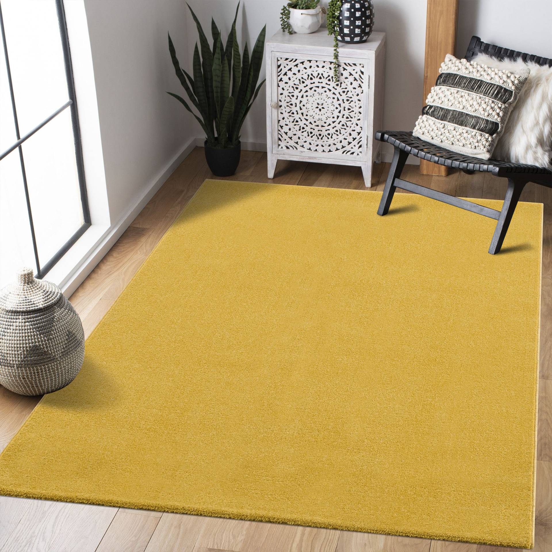 Sanat Teppich »Uni«, rechteckig, 13 mm Höhe, robuster Kurzflorteppich, grosse Farbauswahl Sanat Teppich »Uni«, rechteckig, 13 mm Höhe, robuster Kurzflorteppich, grosse Farbauswahl von Sanat