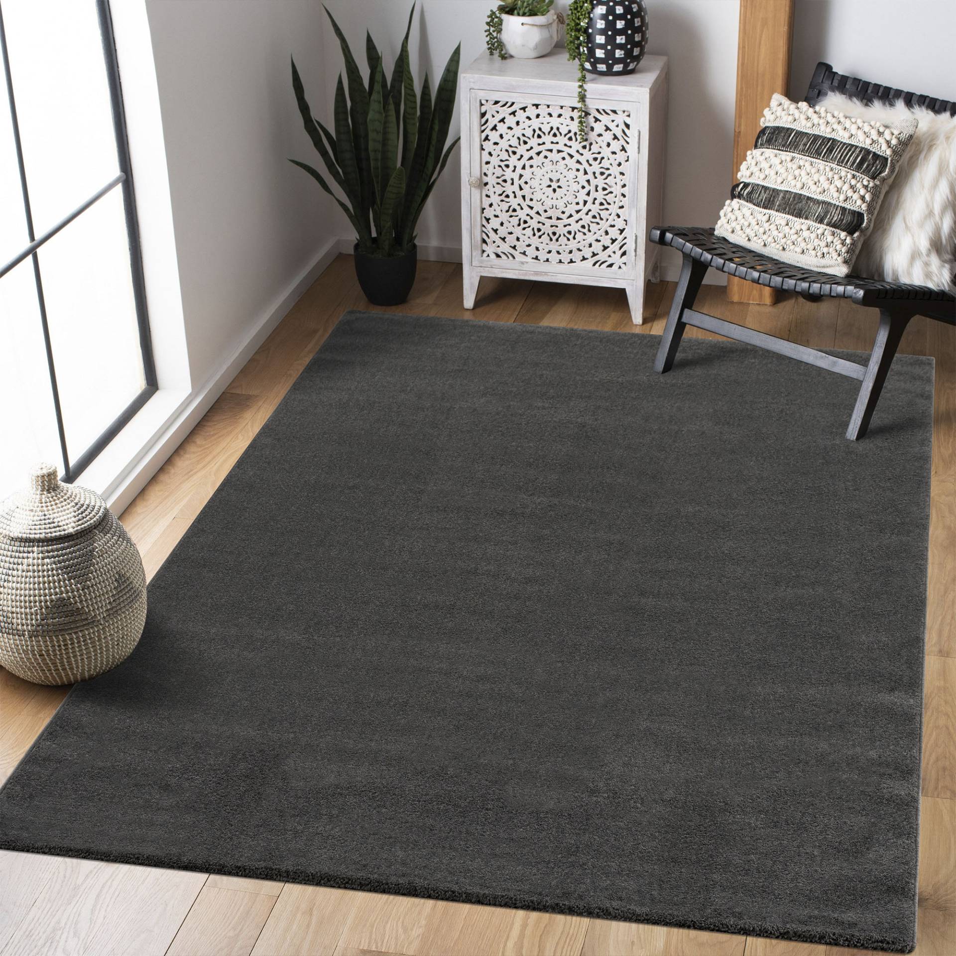 Sanat Teppich »Uni«, rechteckig, 13 mm Höhe, robuster Kurzflorteppich, grosse Farbauswahl Sanat Teppich »Uni«, rechteckig, 13 mm Höhe, robuster Kurzflorteppich, grosse Farbauswahl von Sanat