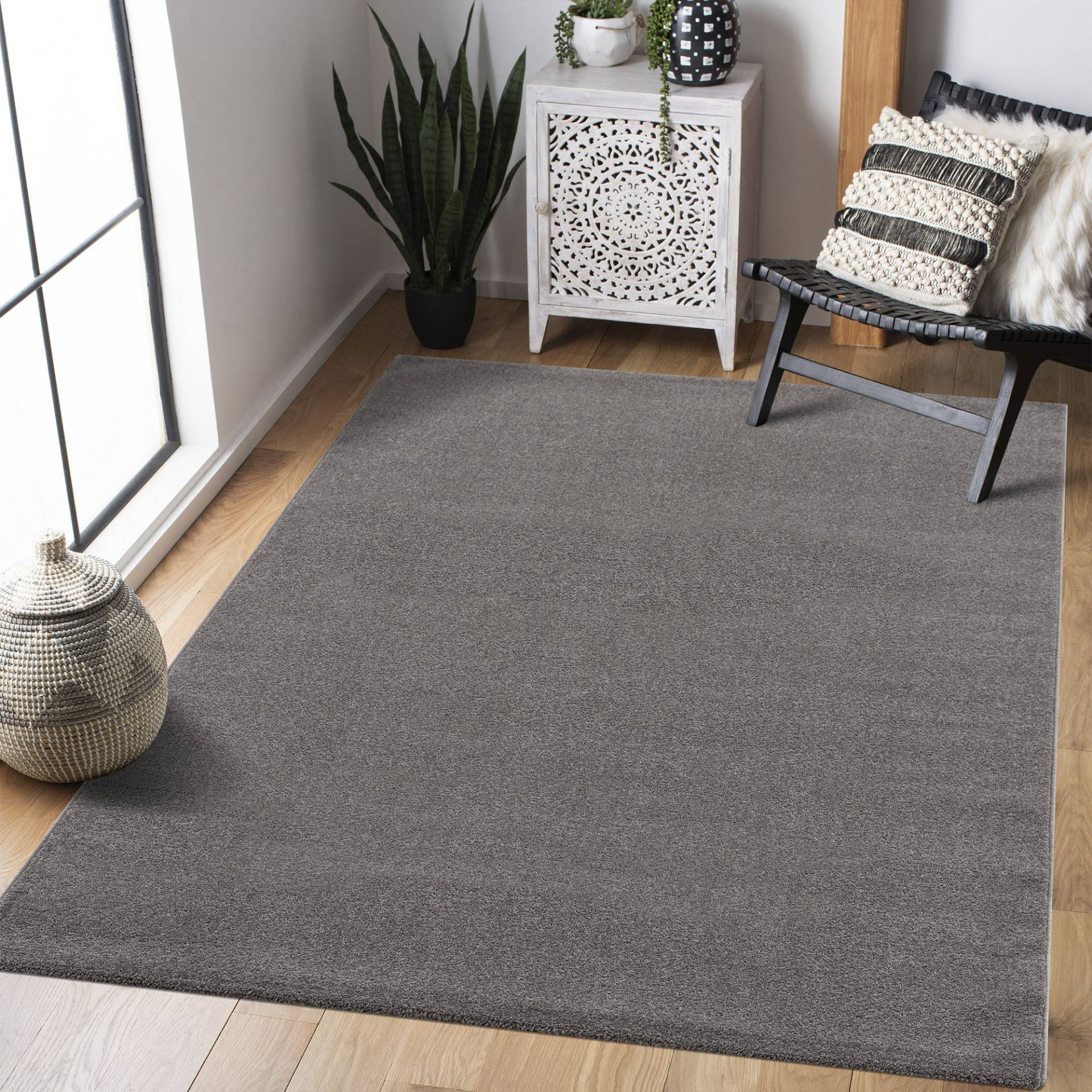 Sanat Teppich »Uni«, rechteckig, 13 mm Höhe, robuster Kurzflorteppich, grosse Farbauswahl Sanat Teppich »Uni«, rechteckig, 13 mm Höhe, robuster Kurzflorteppich, grosse Farbauswahl von Sanat
