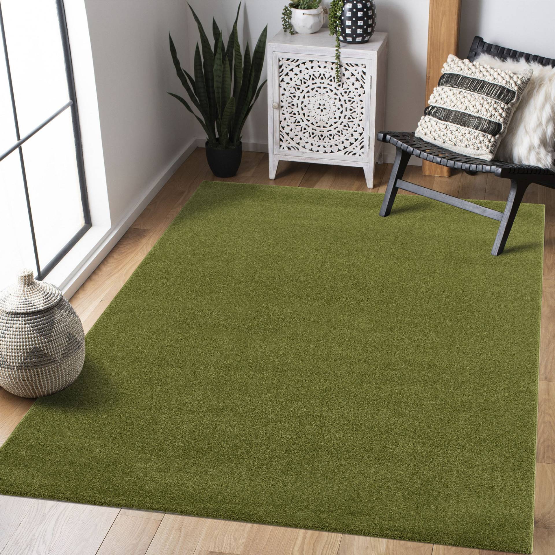 Sanat Teppich »Uni«, rechteckig, 13 mm Höhe, robuster Kurzflorteppich, grosse Farbauswahl Sanat Teppich »Uni«, rechteckig, 13 mm Höhe, robuster Kurzflorteppich, grosse Farbauswahl von Sanat