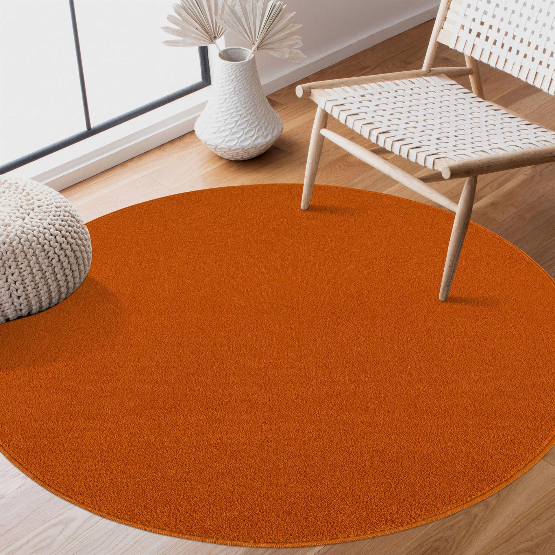 Sanat Teppich »Uni«, rund, 13 mm Höhe, robuster Kurzflorteppich, grosse Farbauswahl Sanat Teppich »Uni«, rund, 13 mm Höhe, robuster Kurzflorteppich, grosse Farbauswahl von Sanat