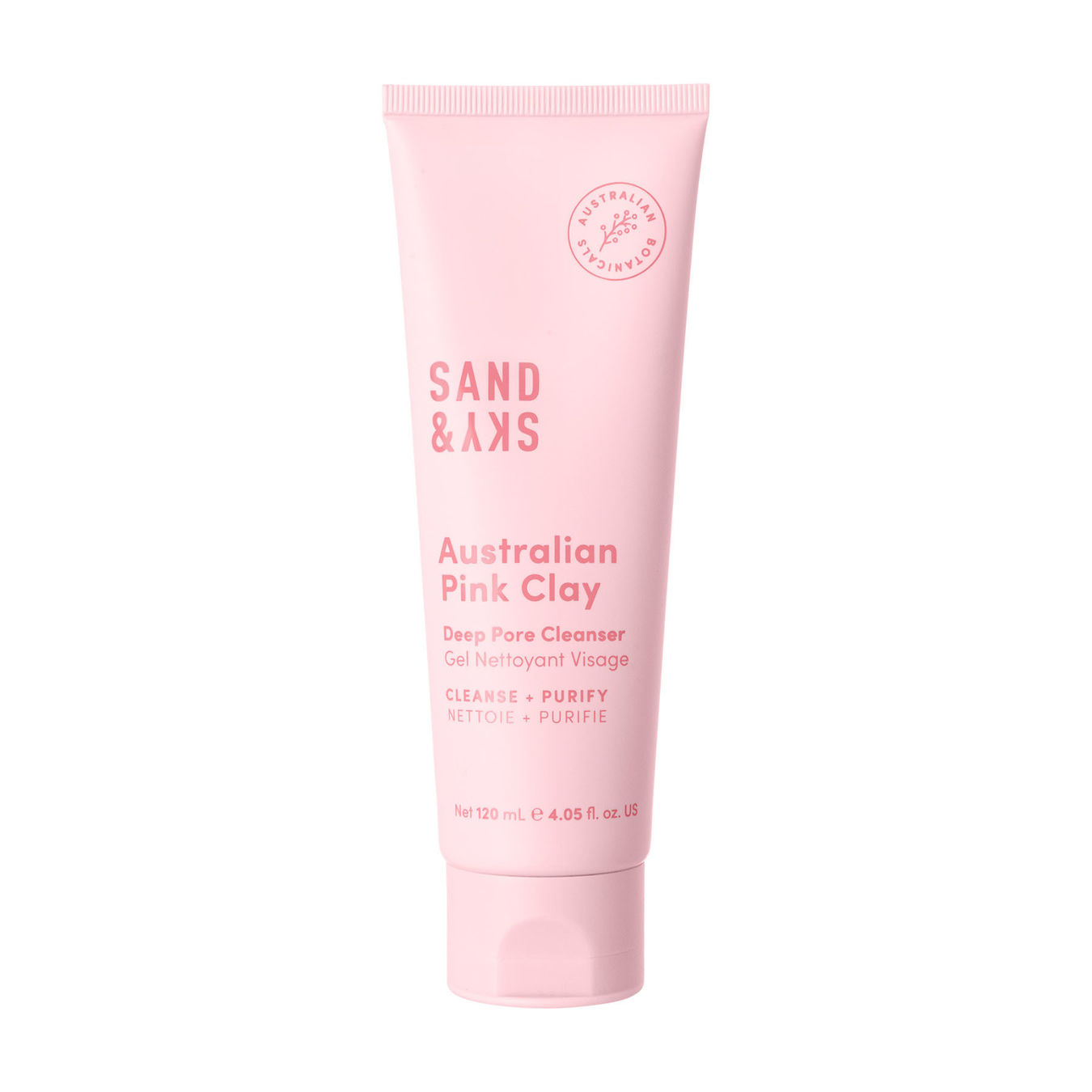 SAND & SKY Australian Pink Clay Deep Pore Cleanser 120ml Damen von Sand & Sky