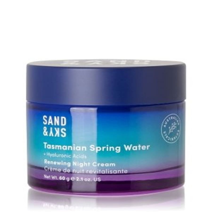 Sand & Sky  Sand & Sky Tasmanian Spring Water Renewing Night Cream nachtcreme 60.0 g von Sand & Sky