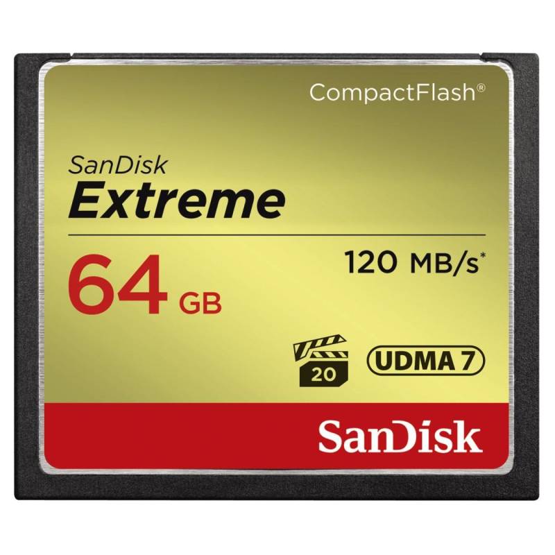 Sandisk Speicherkarte »CF Extreme«, (120 MB/s Lesegeschwindigkeit) von Sandisk