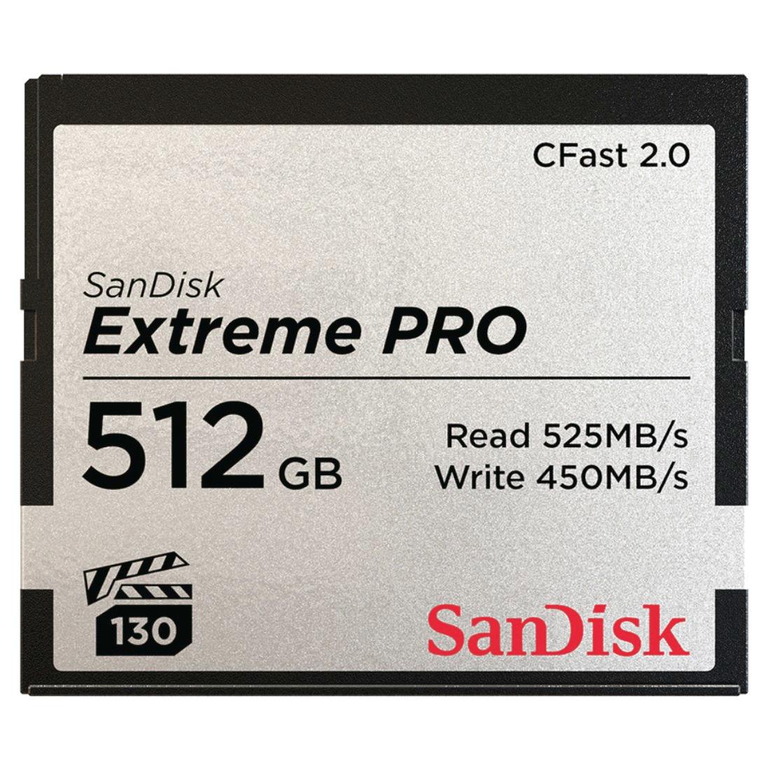 Sandisk Speicherkarte »CFast Extreme Pro 2.0«, (525 MB/s Lesegeschwindigkeit) von Sandisk