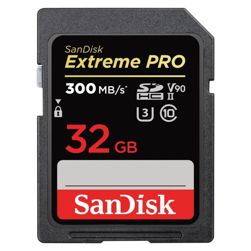 Sandisk Speicherkarte »Extreme Pro«, (UHS-I Class 10 300 MB/s Lesegeschwindigkeit) von Sandisk