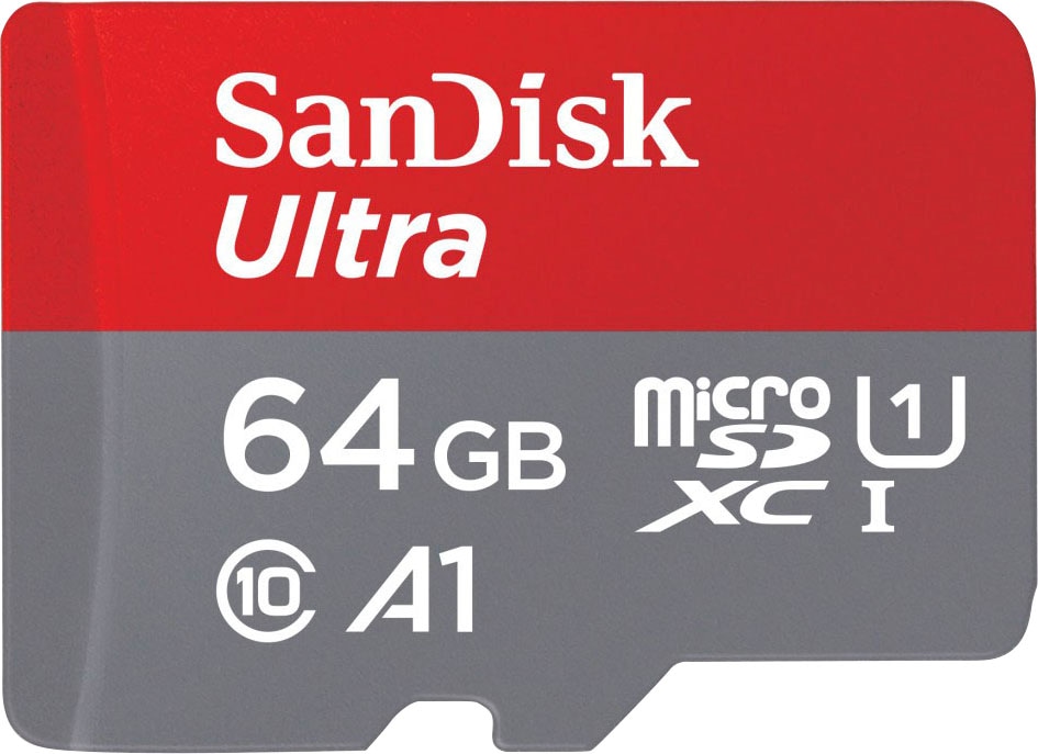 Sandisk Speicherkarte »Ultra microSDXC«, (Class 10), Adapter von Sandisk