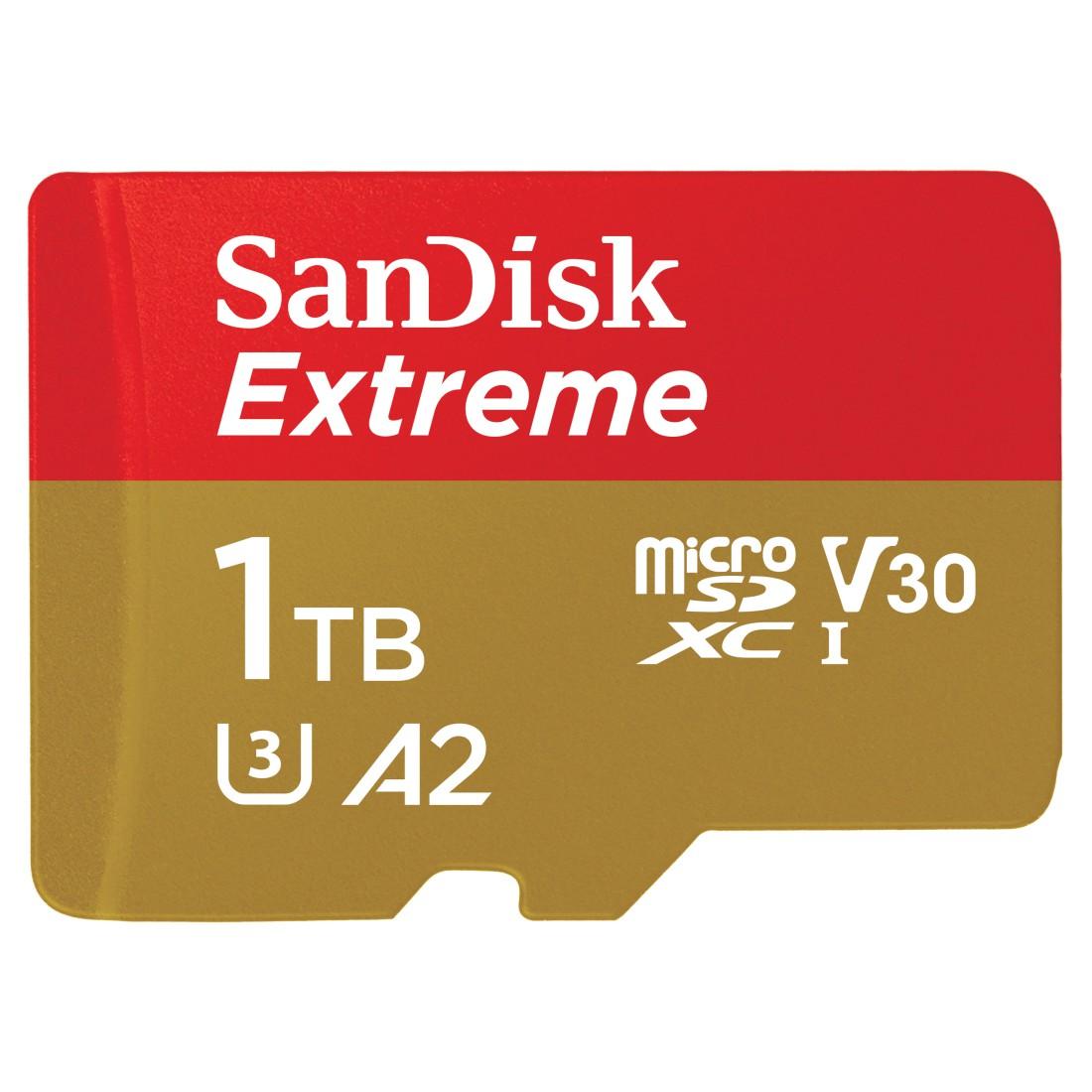 Sandisk Speicherkarte »microSDXC Extreme«, (Video Speed Class 30 (V30)/UHS Speed Class 3 (U3) von Sandisk