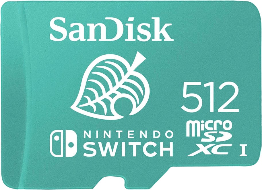 Sandisk Speicherkarte »microSDXC Extreme 512GB für Nintendo Switch«, (Class 10 100 MB/s Lesegeschwindigkeit), A1/V30/U3/C10 von Sandisk