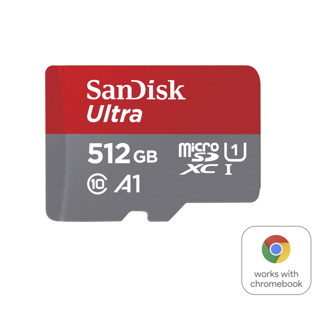 Sandisk Speicherkarte »microSDXC Ultra, + SD-Adapter für Chromebooks«, (Class 10 150 MB/s Lesegeschwindigkeit) von Sandisk