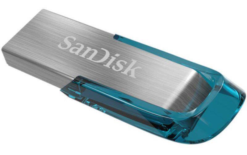 Sandisk USB-Stick »USB 3,0 Ultra Flair 128 GB Blau«, (Lesegeschwindigkeit 150 MB/s) von Sandisk