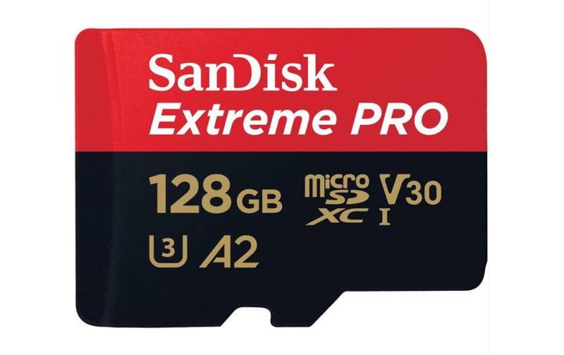 Sandisk Speicherkarte »Extreme Pro UHS-I A2 128 GB«, (UHS Class 1), Inkl. SD-Adapter von Sandisk