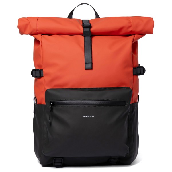 Sandqvist - Ruben - Daypack Gr 20 + 5 l rot/schwarz von Sandqvist