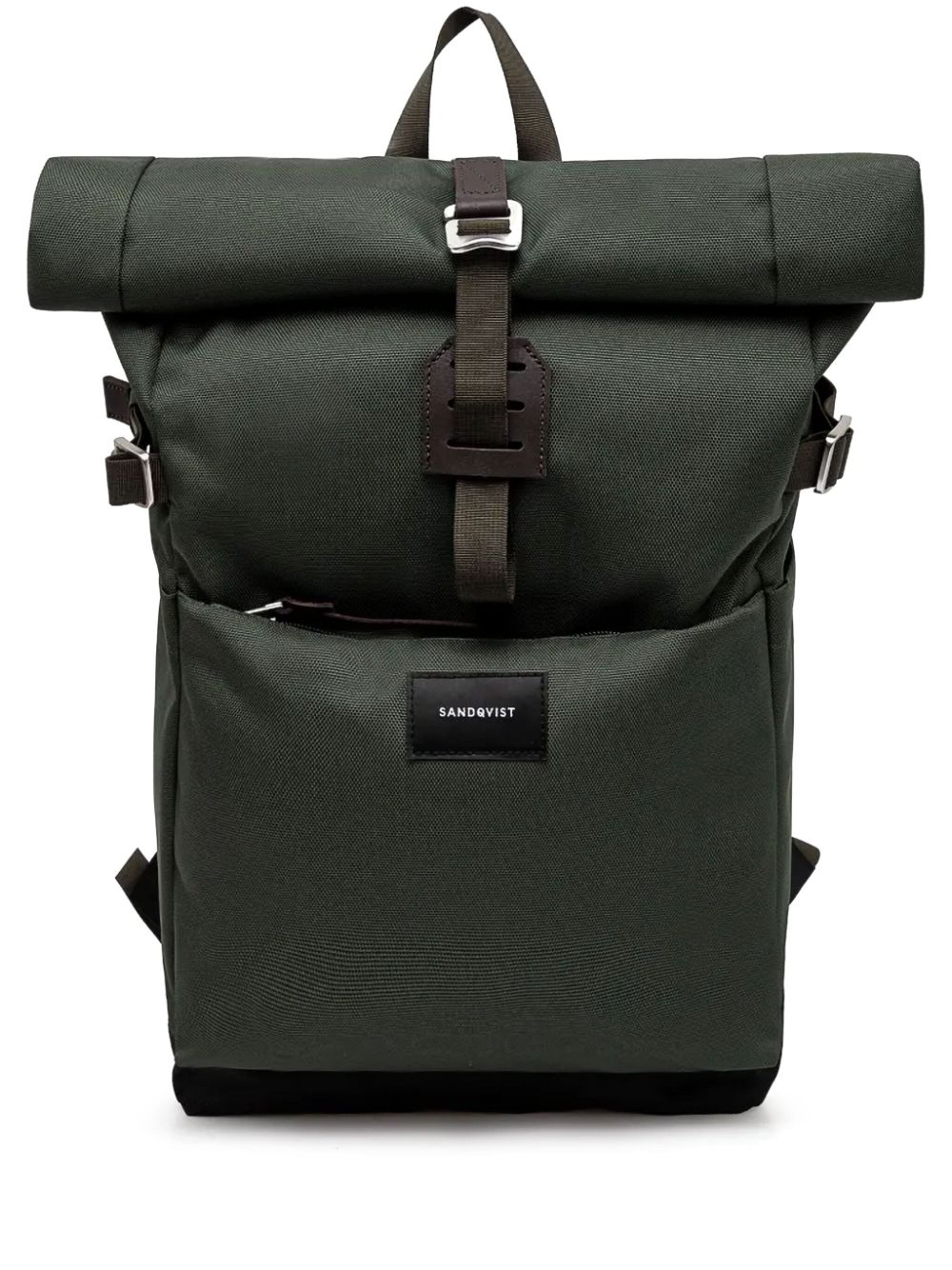 Sandqvist roll-top buckled backpack - Green von Sandqvist