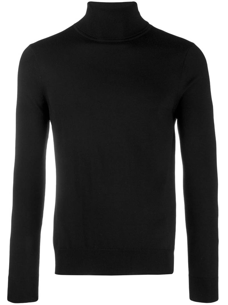 SANDRO roll-neck wool jumper - Black von SANDRO