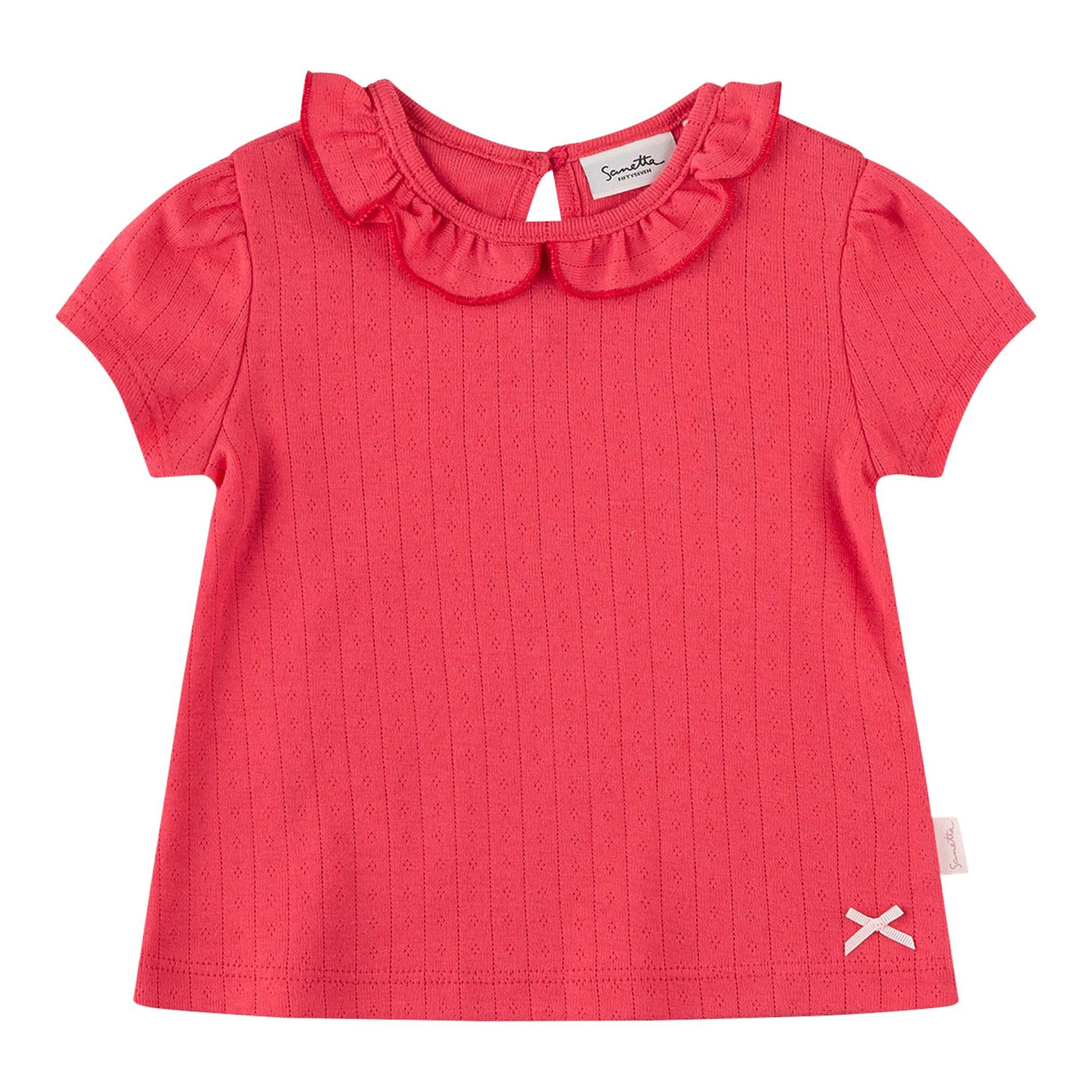 Ajour-T-Shirt Rüschenkragen Ajour-T-Shirt Rüschenkragen von Sanetta Fiftyseven