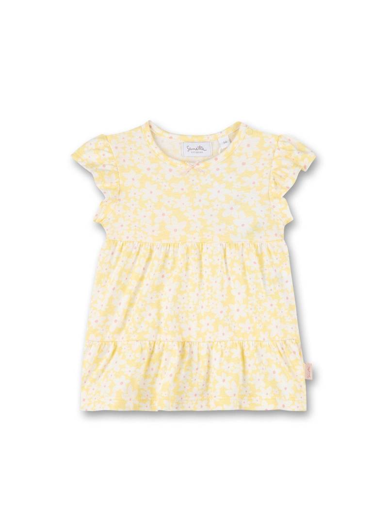 Baby Mädchen Kleid Blumen Gelb Unisex Gelb 80 von Sanetta Fiftyseven