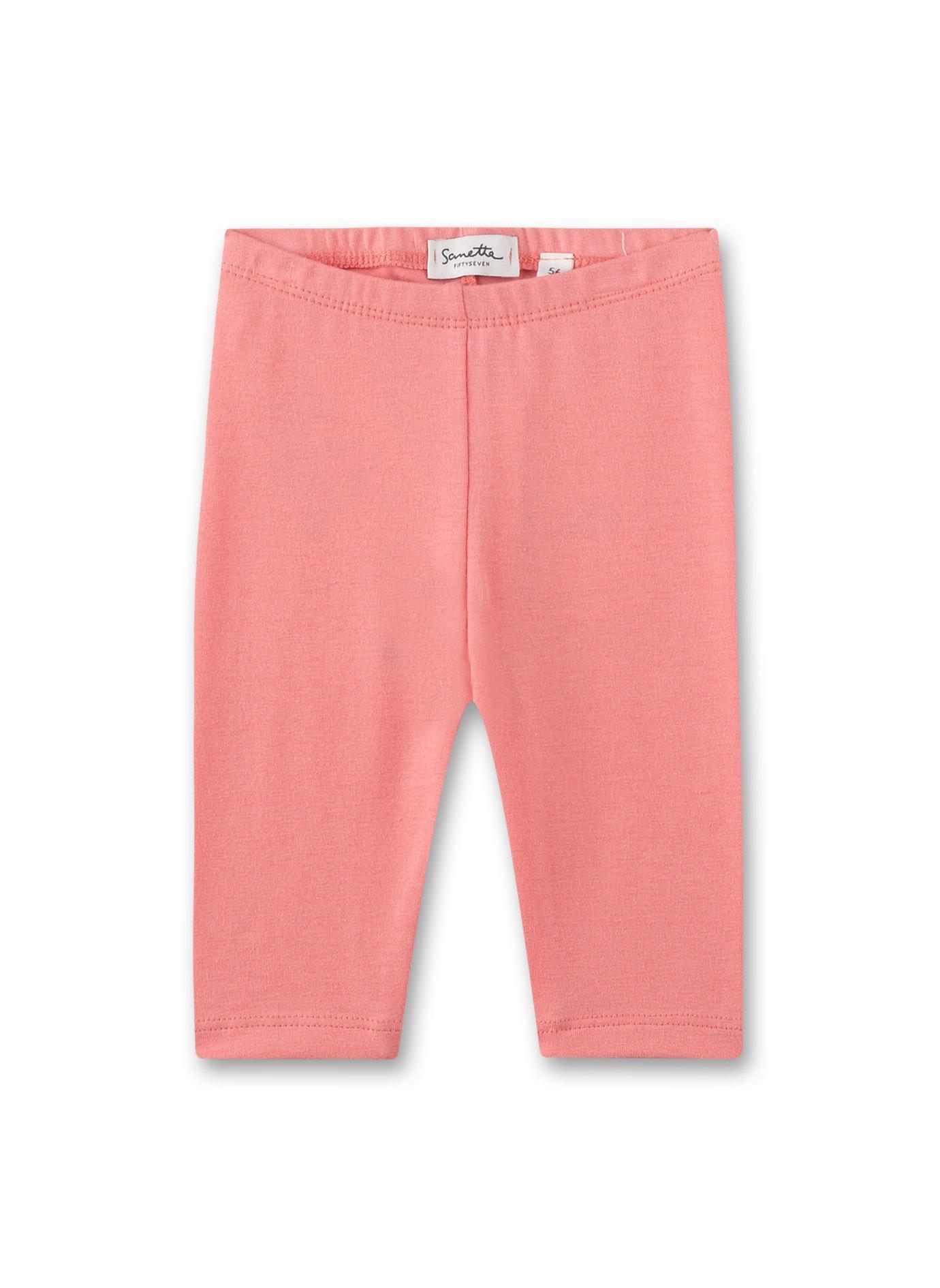 Baby Mädchen Leggings Rosa Unisex Rosa 62 von Sanetta Fiftyseven