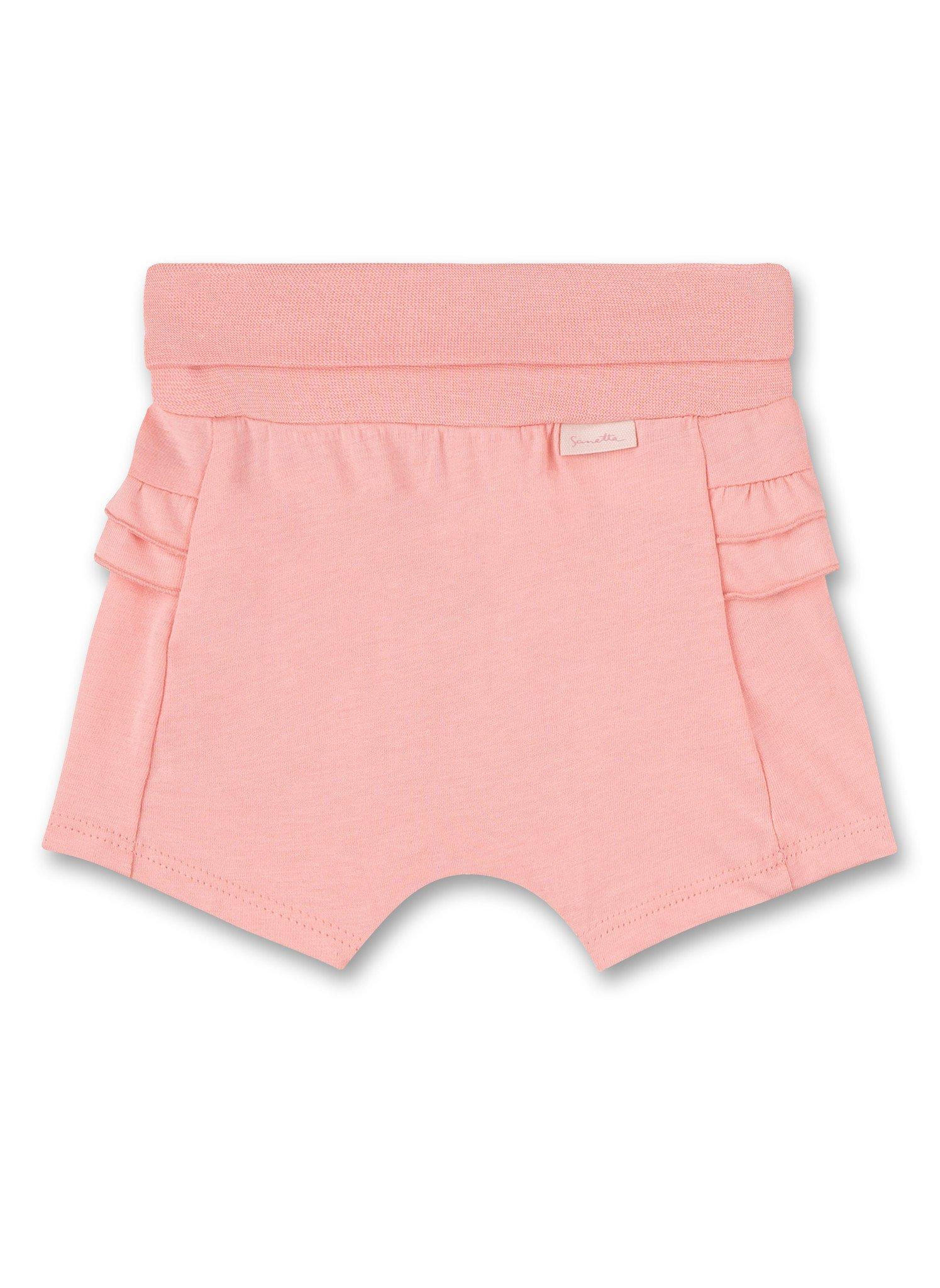 Baby Mädchen Shorts Rosa Unisex Rosa 62 von Sanetta Fiftyseven