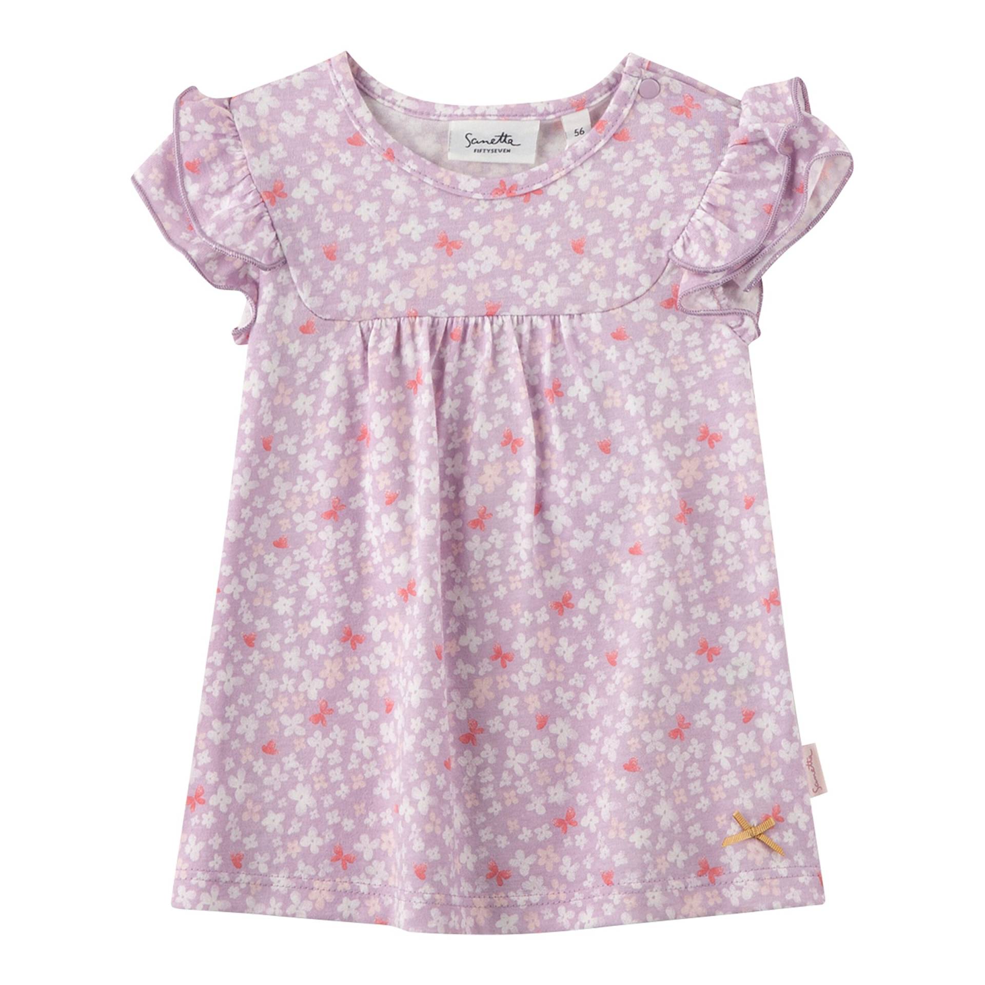 Kleid kurzarm Blumen Rüschen Kleid kurzarm Blumen Rüschen von Sanetta Fiftyseven