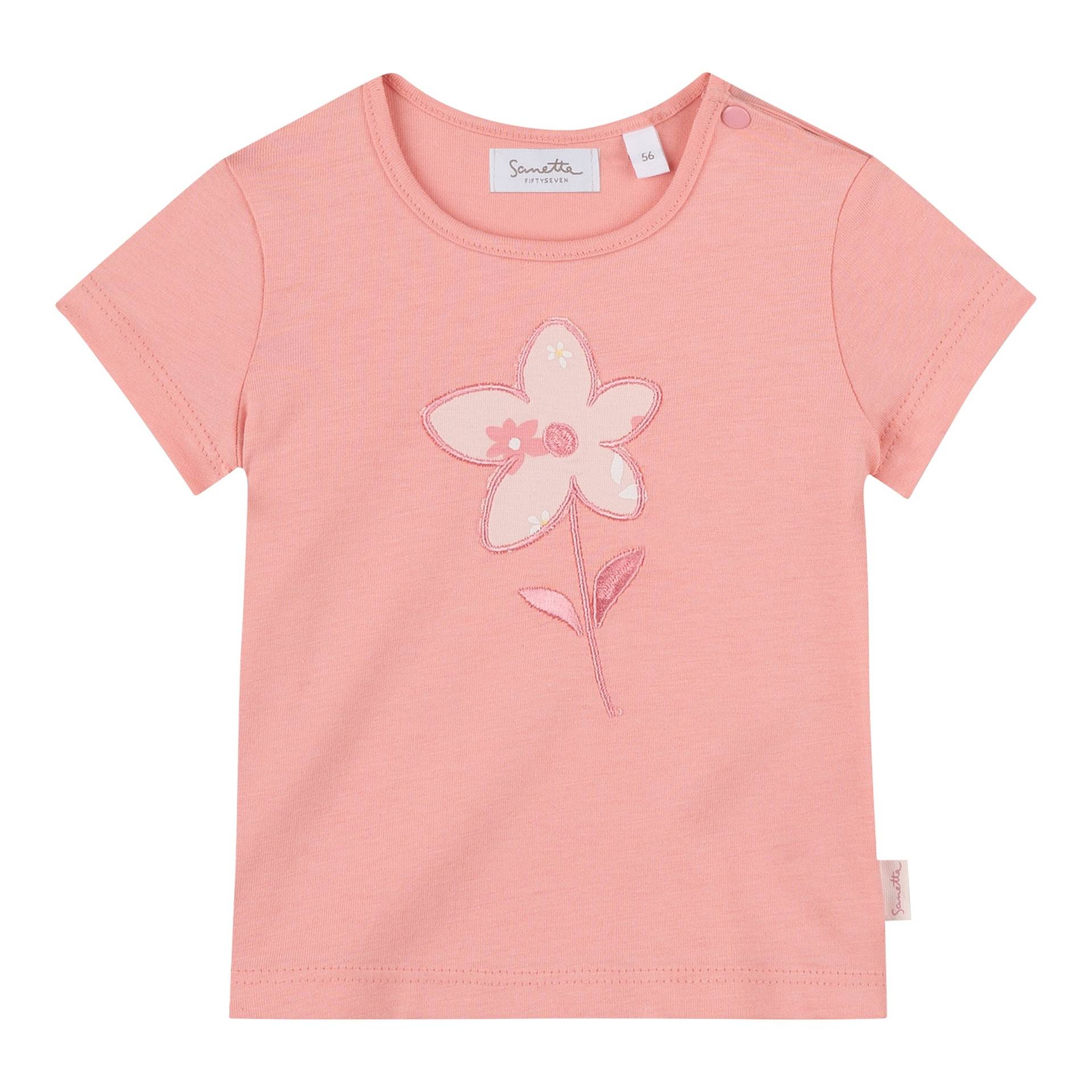 T-Shirt Blume von Sanetta Fiftyseven