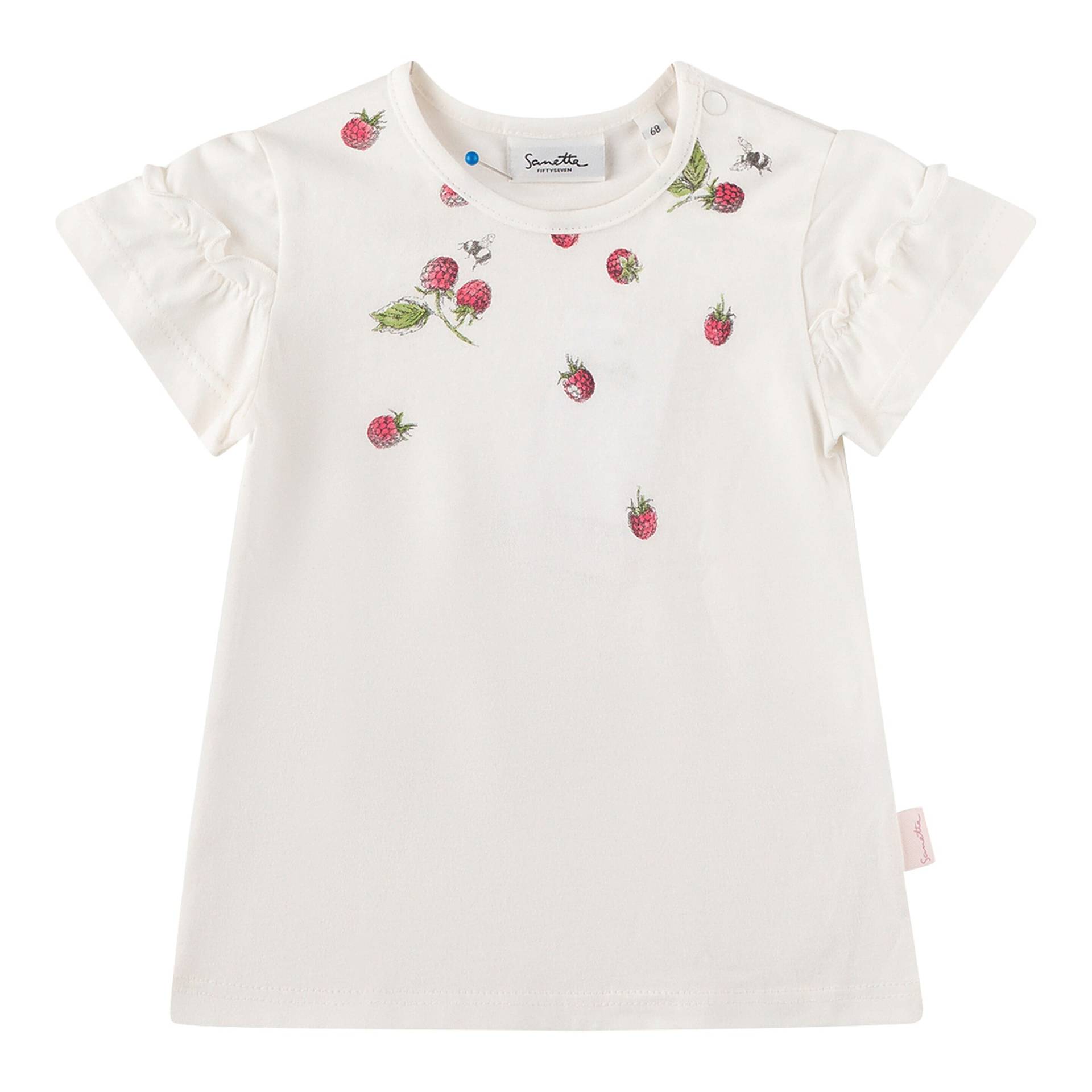 T-Shirt Himbeeren Rüschen T-Shirt Himbeeren Rüschen von Sanetta Fiftyseven