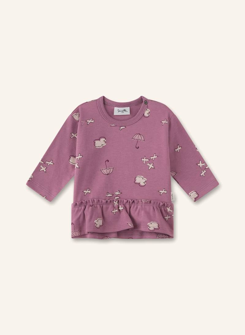 Sanetta Pure Sweatshirt Mit Rüschen rosa von Sanetta PURE