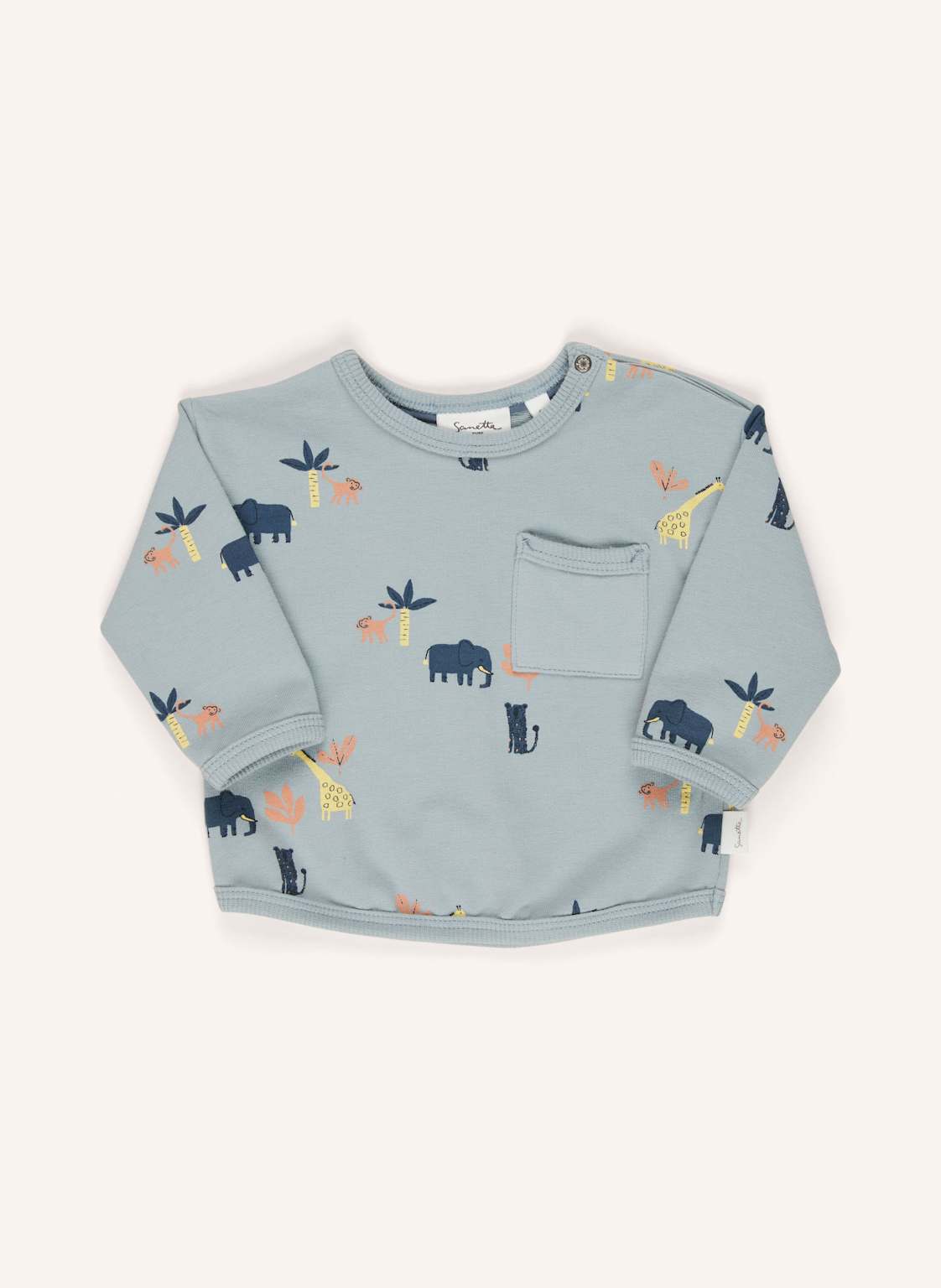 Sanetta Pure Sweatshirt blau Sanetta Pure Sweatshirt blau von Sanetta PURE