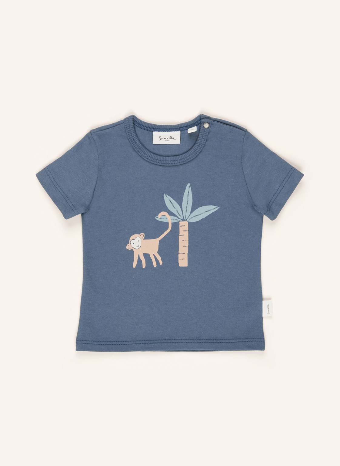 Sanetta Pure T-Shirt blau von Sanetta PURE