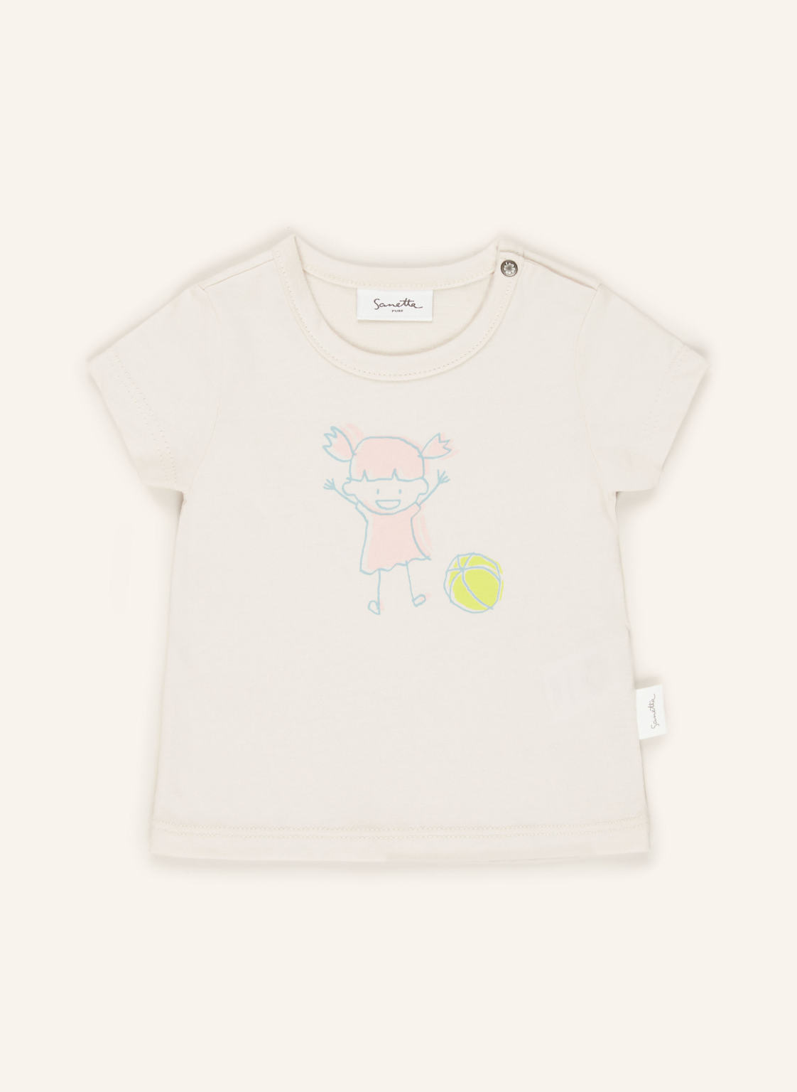 Sanetta Pure T-Shirt weiss Sanetta Pure T-Shirt weiss von Sanetta PURE