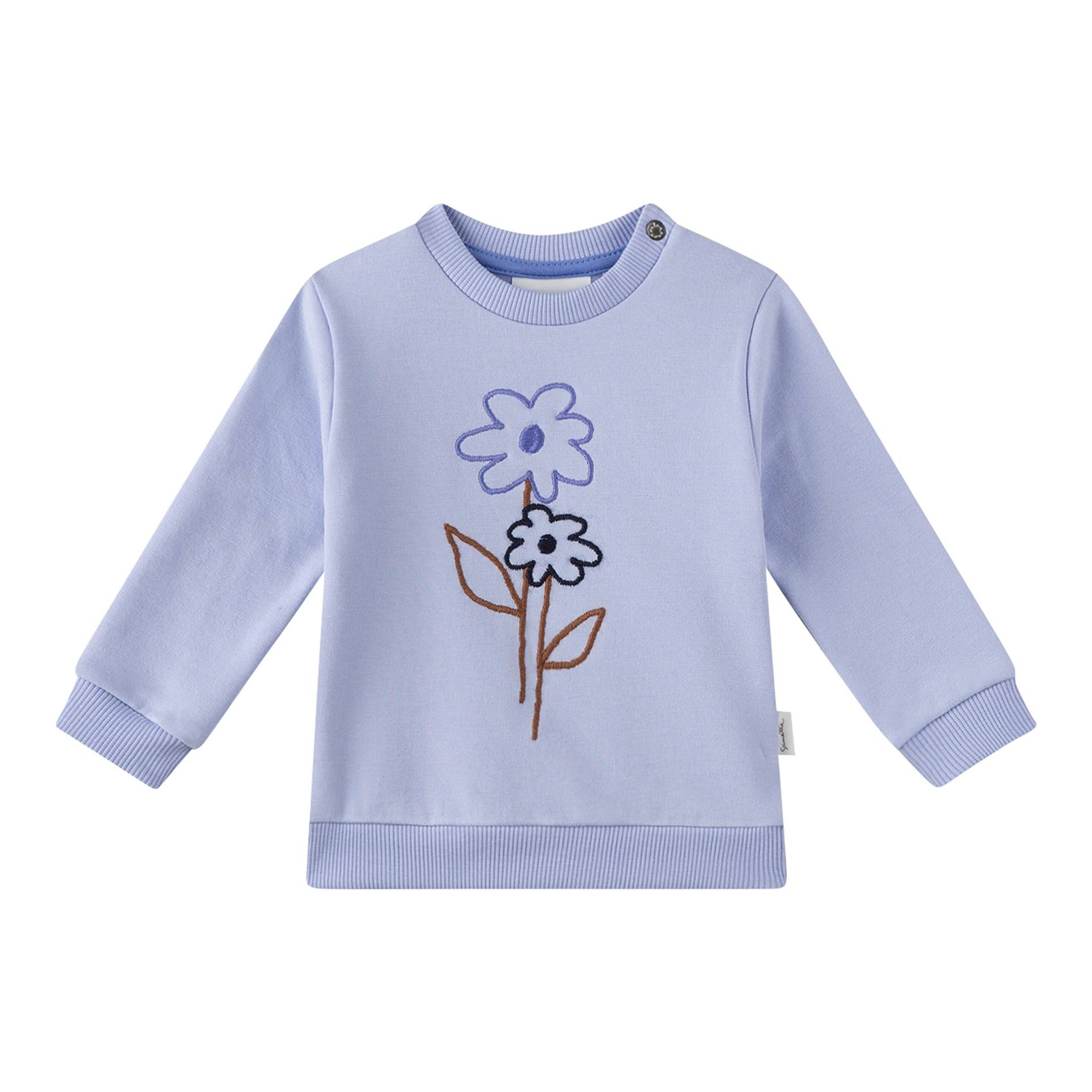 Sweatshirt Blumen von Sanetta Pure