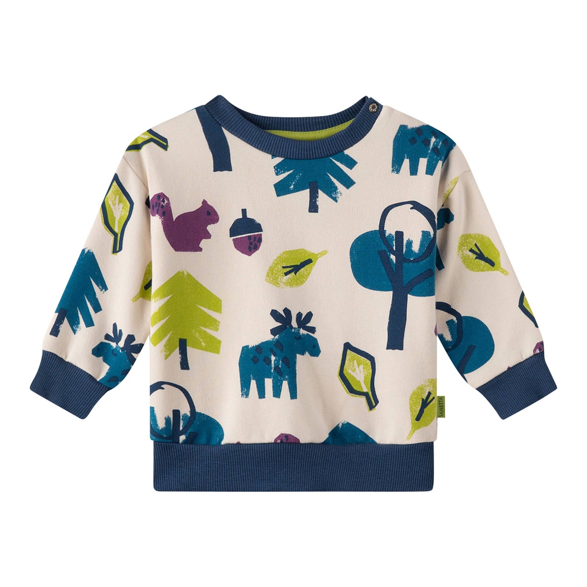 Sweatshirt Wald von Sanetta Pure