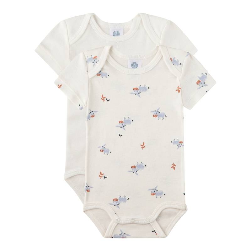 2er-Pack Bodys kurzarm Esel 2er-Pack Bodys kurzarm Esel von Sanetta