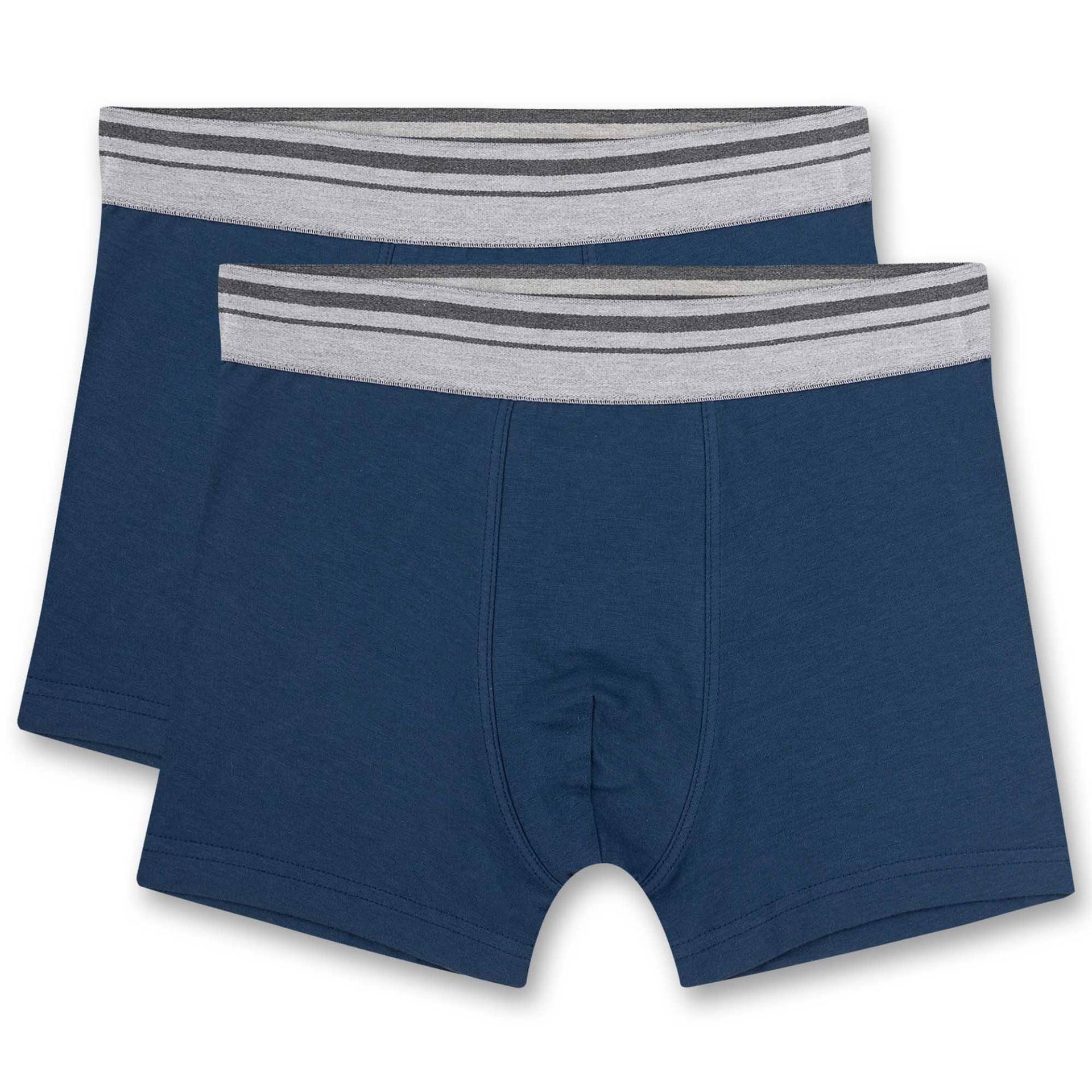 Boxershort Bequem Sitzend Jungen Blau 140 von Sanetta