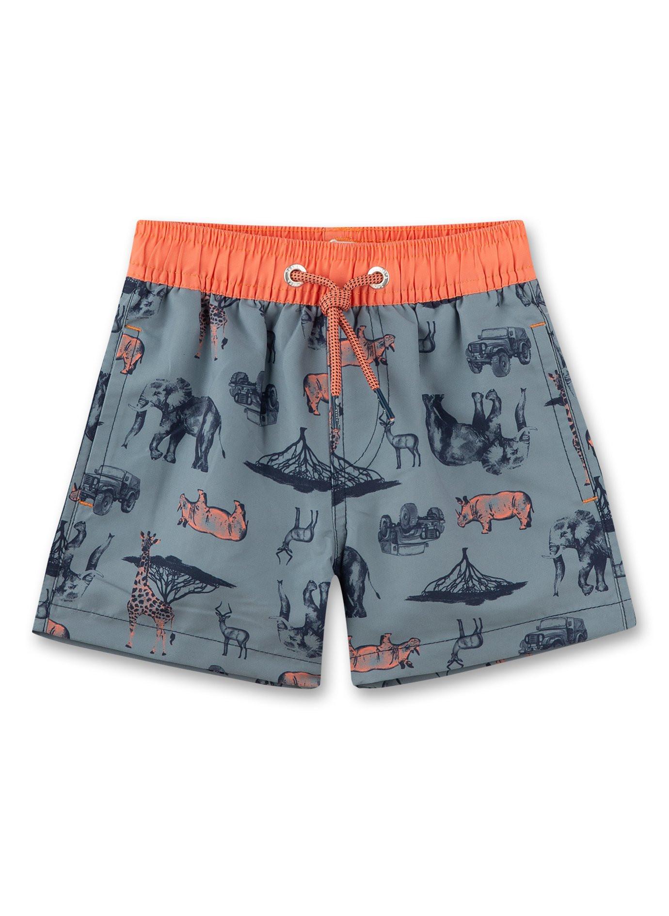 Jungen Badeshorts Safari Jungen Multicolor 116 von Sanetta