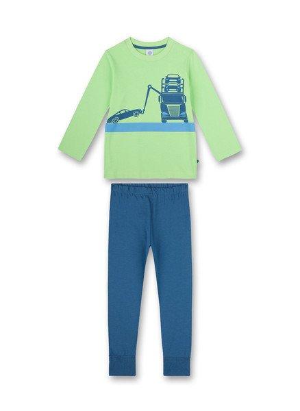 Jungen Schlafanzug Abschleppauto Jungen Multicolor 104 von Sanetta