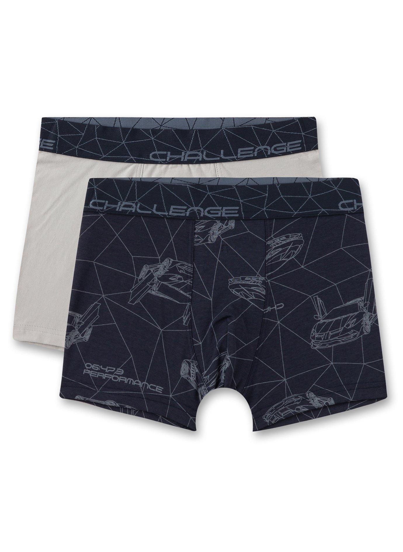 Jungen-shorts (doppelpack) Challange Jungen Multicolor 164 von Sanetta