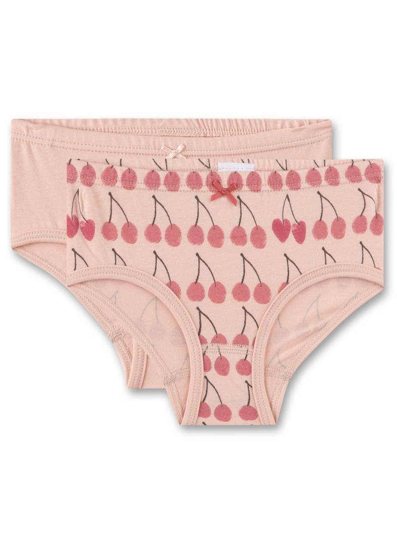 Mädchen-slips (doppelpack) Kirschen Unisex Rosa 104 von Sanetta