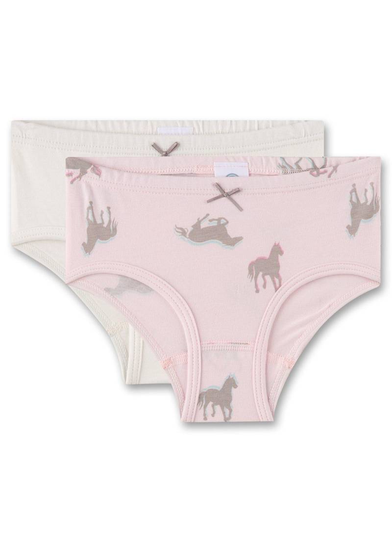 Mädchen-slips (doppelpack) Pferd Unisex Multicolor 92 von Sanetta