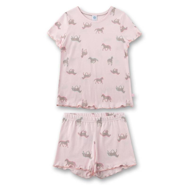 Pyjama Bequem Sitzend Mädchen Rosa 104 von Sanetta