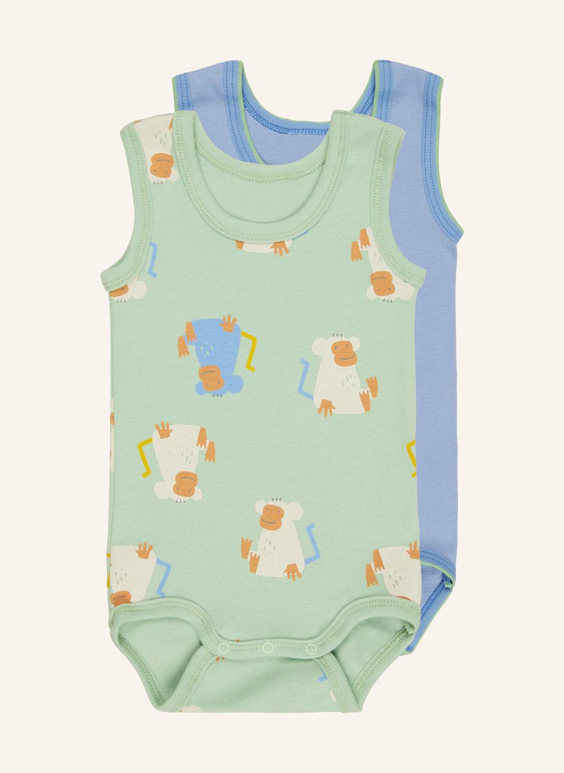 Sanetta 2er-Pack Bodies gruen Sanetta 2er-Pack Bodies gruen von Sanetta